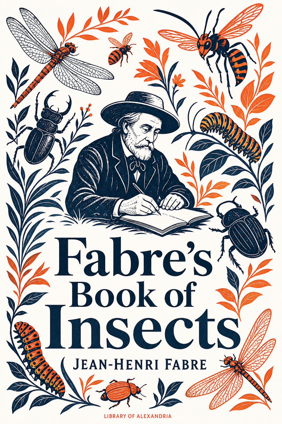 Fabre's Book of Insects by Jean-Henri Fabre, the cover
