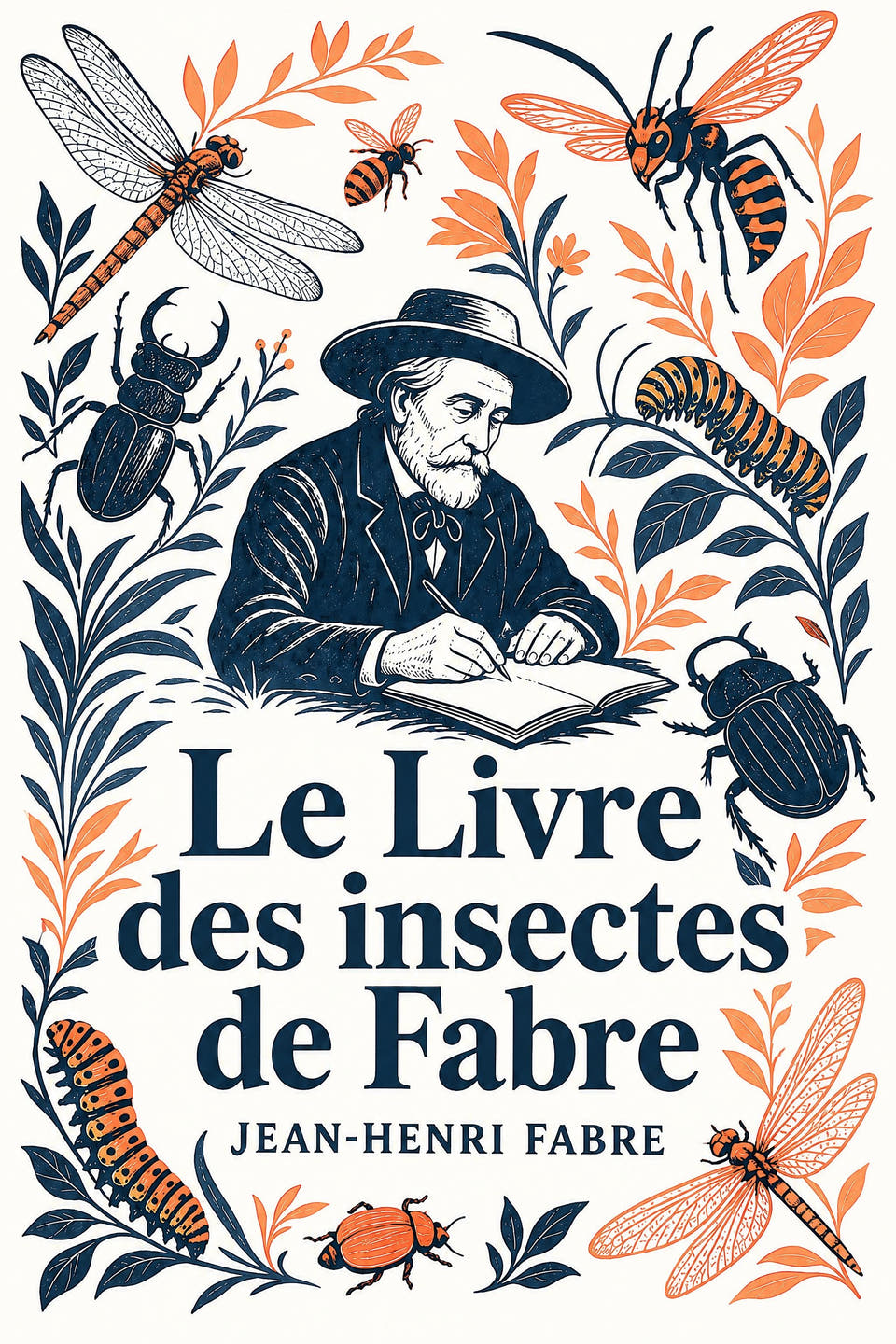 Le Livre des insectes de Fabre by Jean-Henri Fabre, the cover