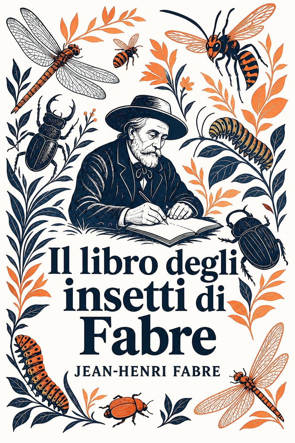 Il libro degli insetti di Fabre by Jean-Henri Fabre, the cover