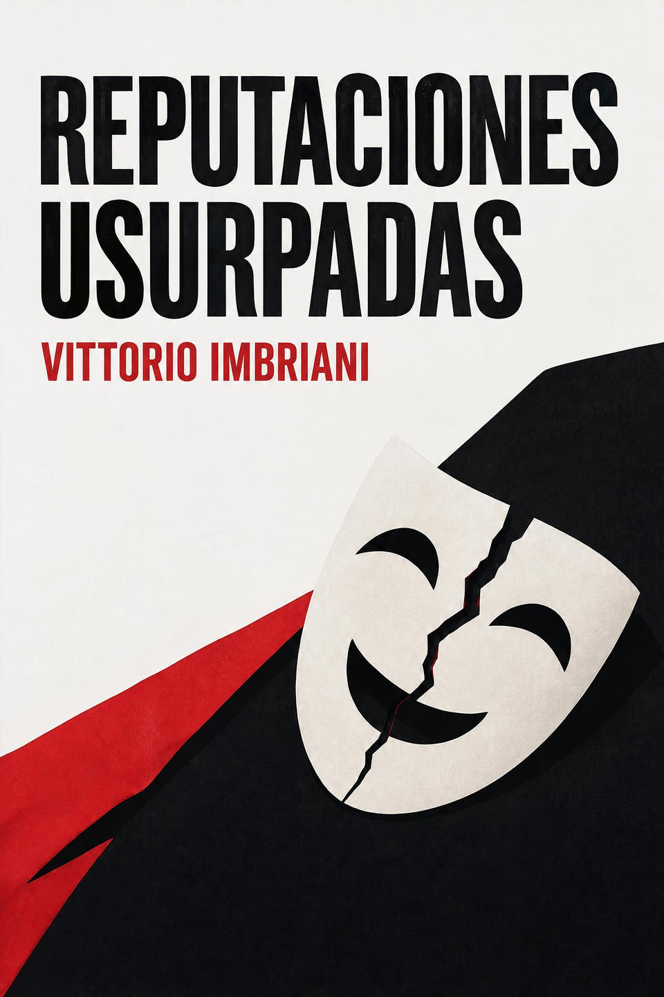 Reputaciones usurpadas by Vittorio Imbriani, the cover