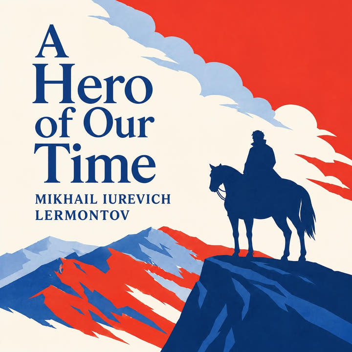 Un eroe del nostro tempo, the audiobook cover