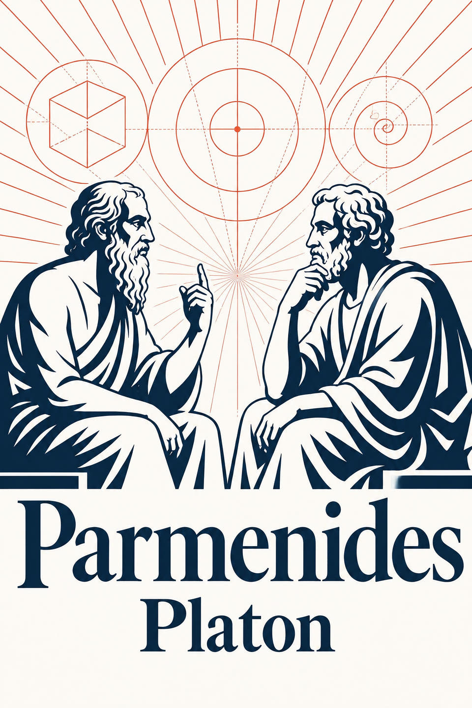 Parmenides by Platon, the cover