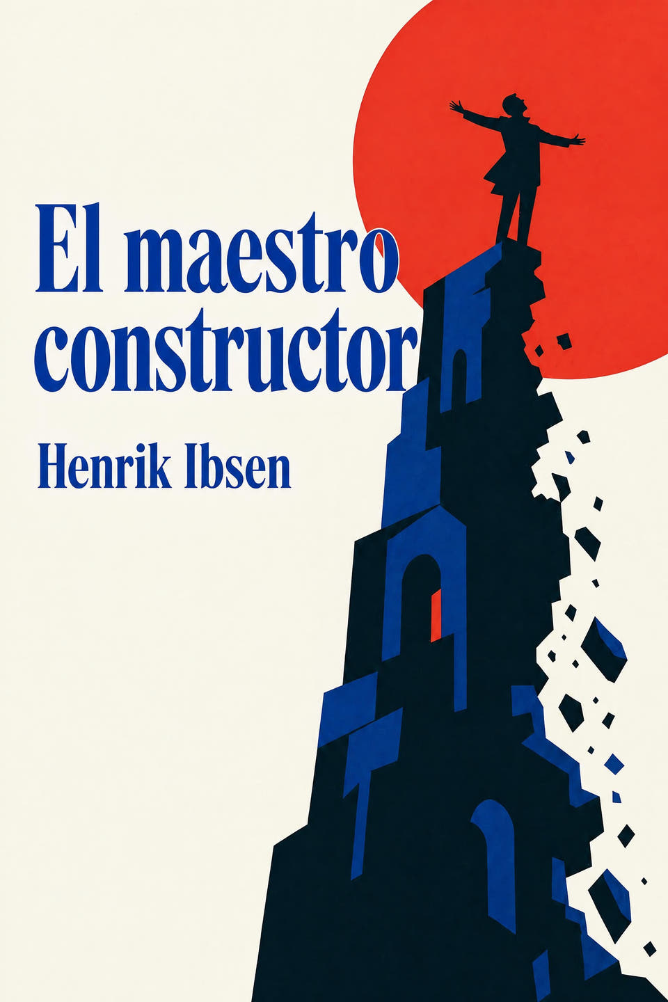 El maestro constructor by Henrik Ibsen, the cover