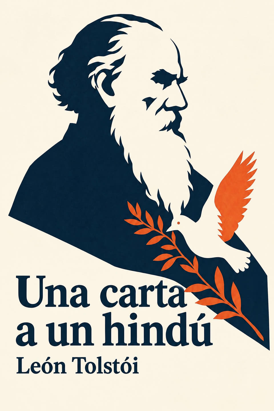 Una carta a un hindú by León Tolstói, the cover