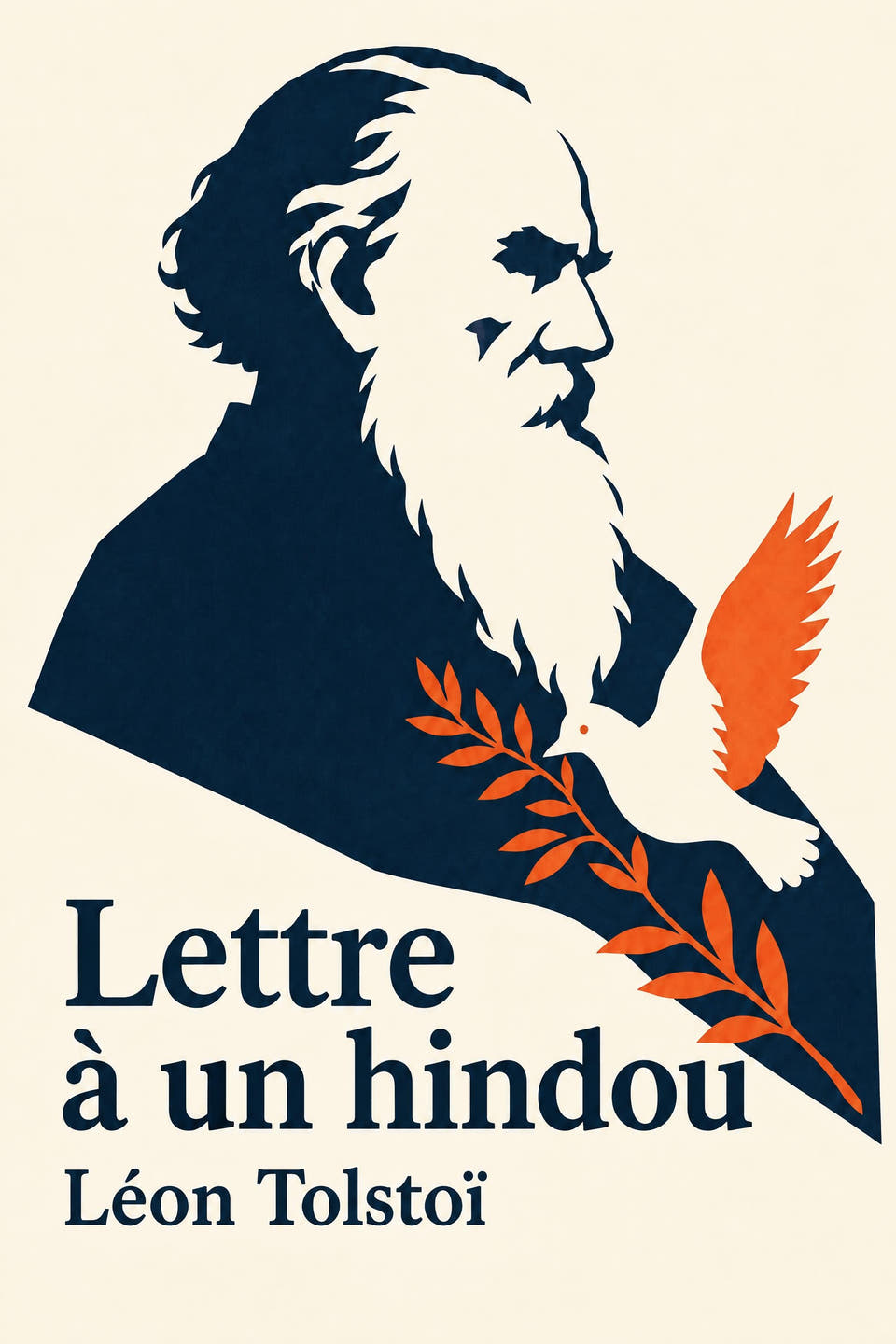 Lettre à un hindou by Léon Tolstoï, the cover