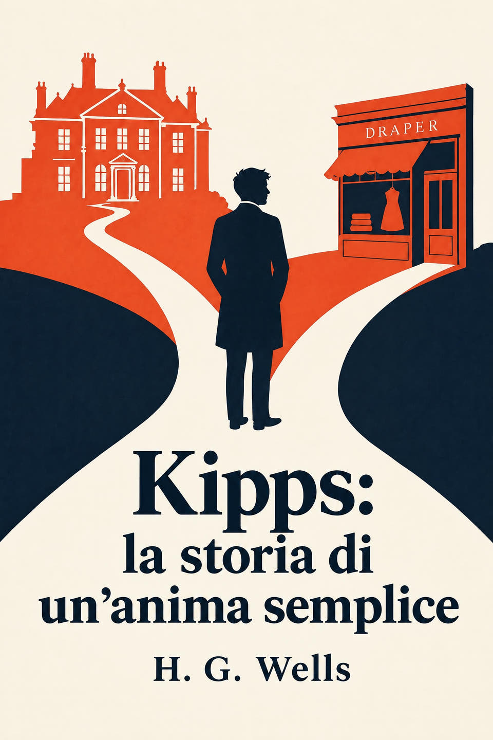 Kipps: la storia di un’anima semplice by H. G. Wells, the cover