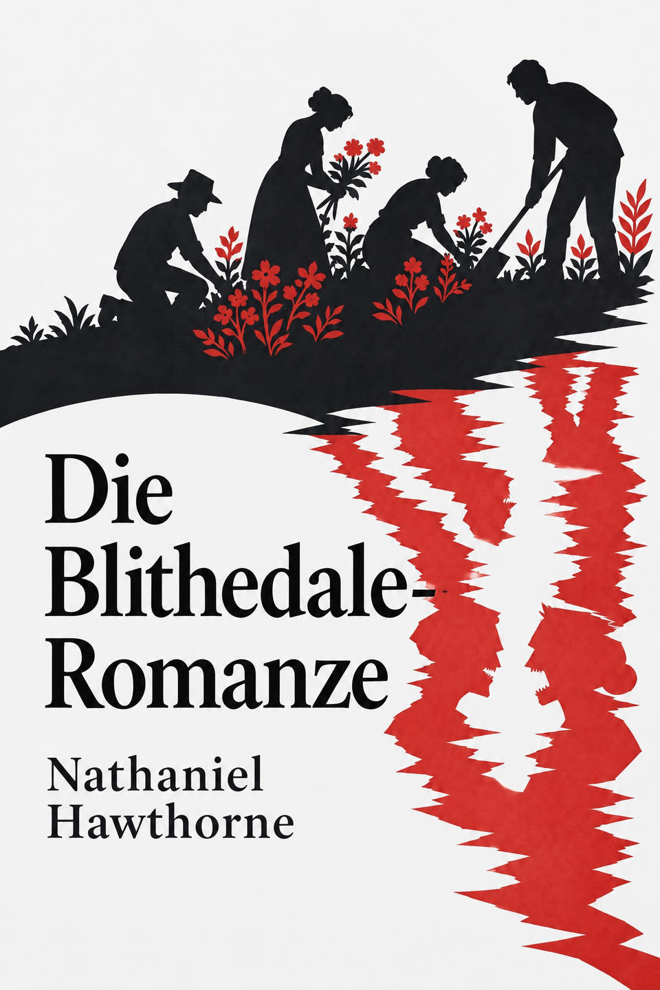 Die Blithedale-Romanze by Nathaniel Hawthorne, the cover