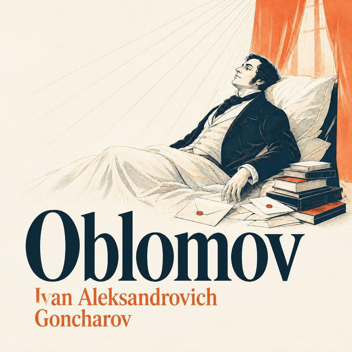 Oblomov, the audiobook cover