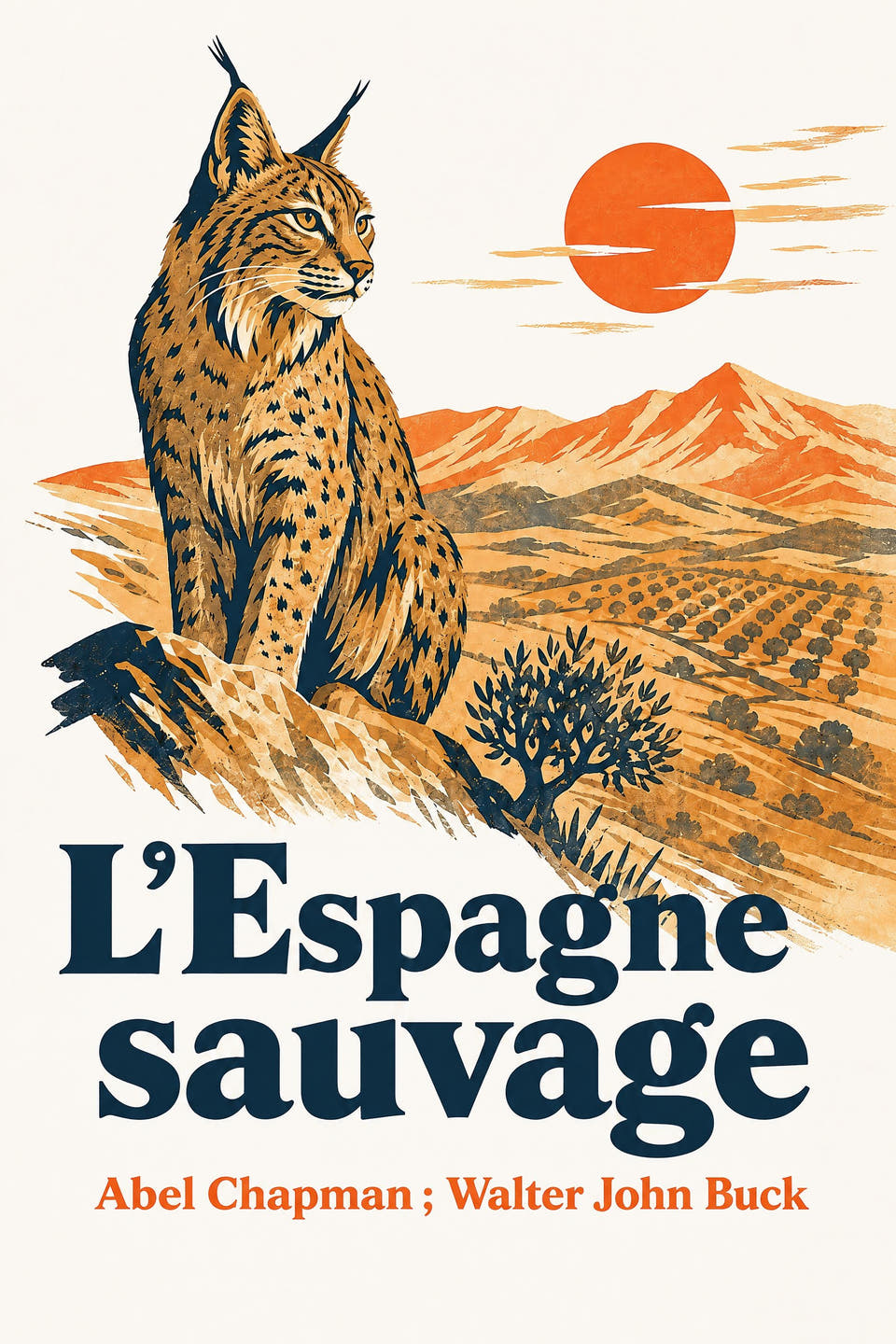 L'Espagne sauvage by Abel Chapman ; Walter John Buck, the cover