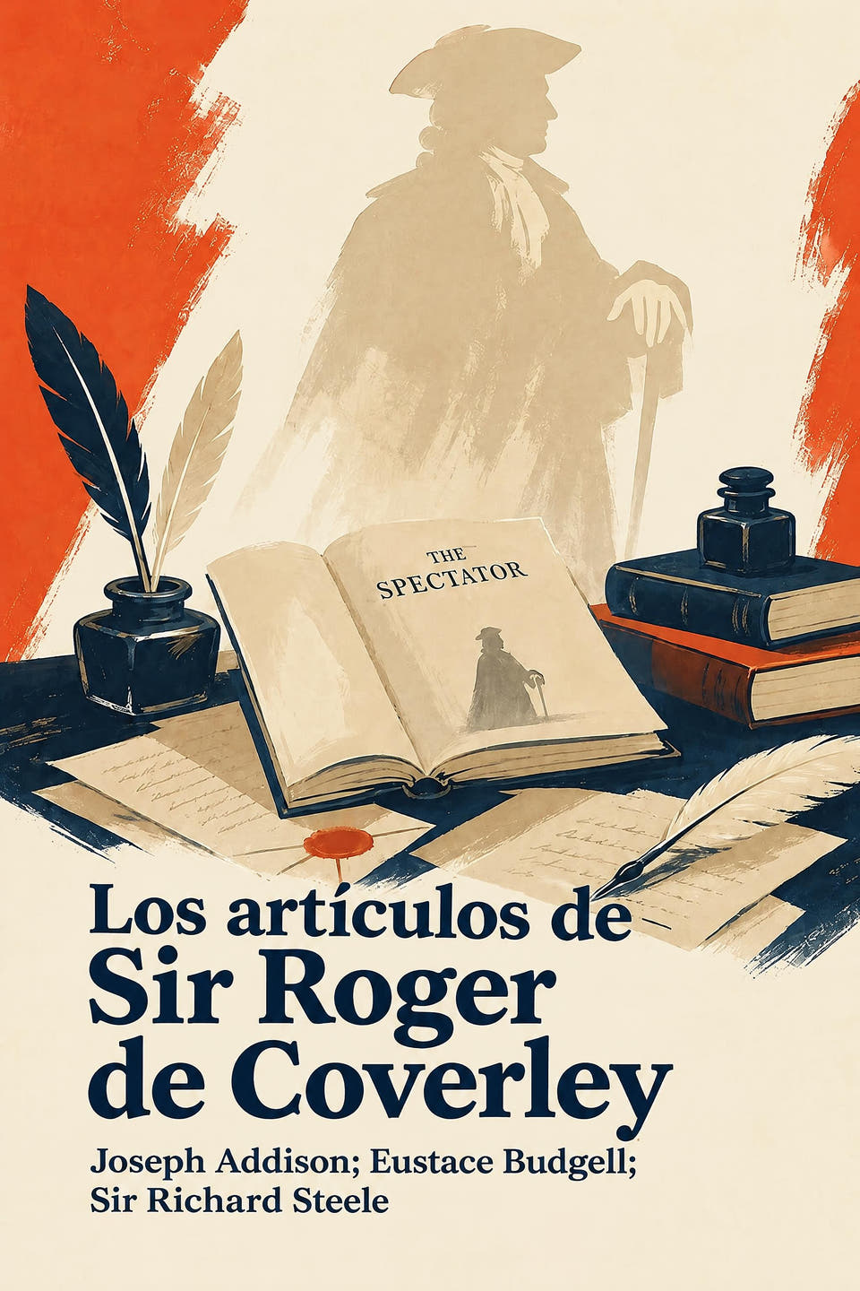 Los artículos de Sir Roger de Coverley by Joseph Addison; Eustace Budgell; Sir Richard Steele, the cover