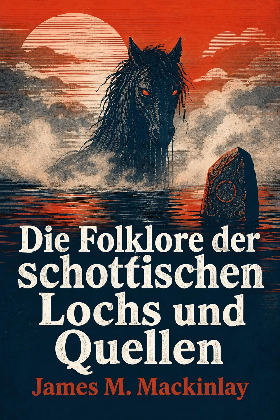 Die Folklore der schottischen Lochs und Quellen by James M. Mackinlay, the cover