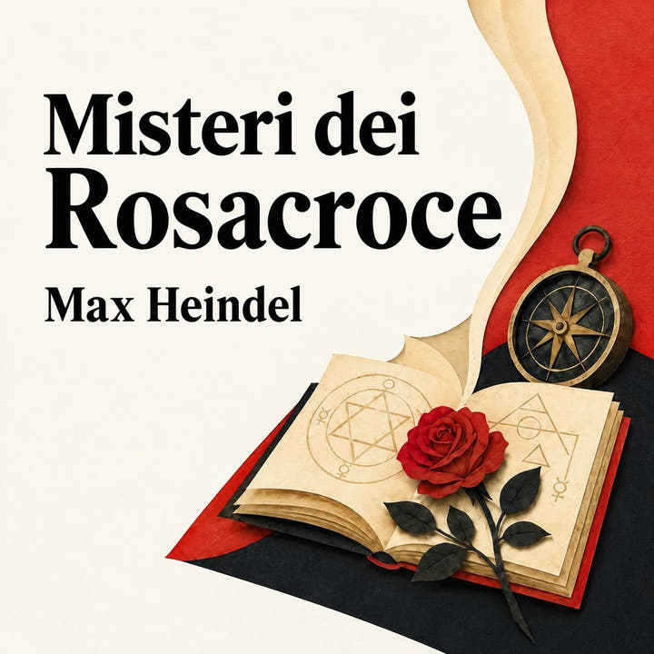 Misteri dei Rosacroce, the audiobook cover