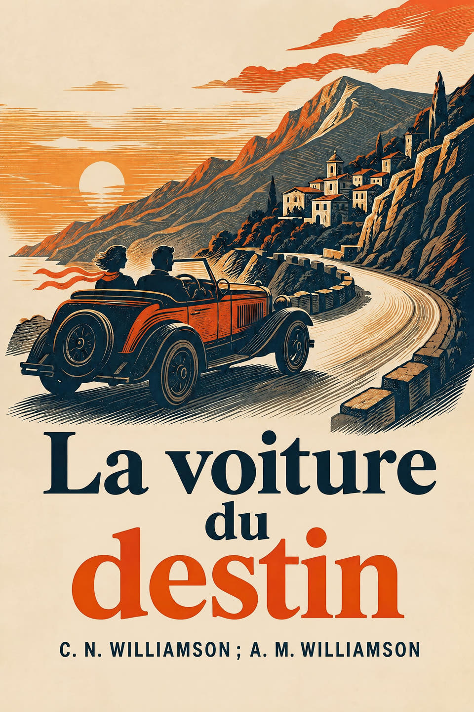 La voiture du destin by C. N. Williamson ; A. M. Williamson, the cover