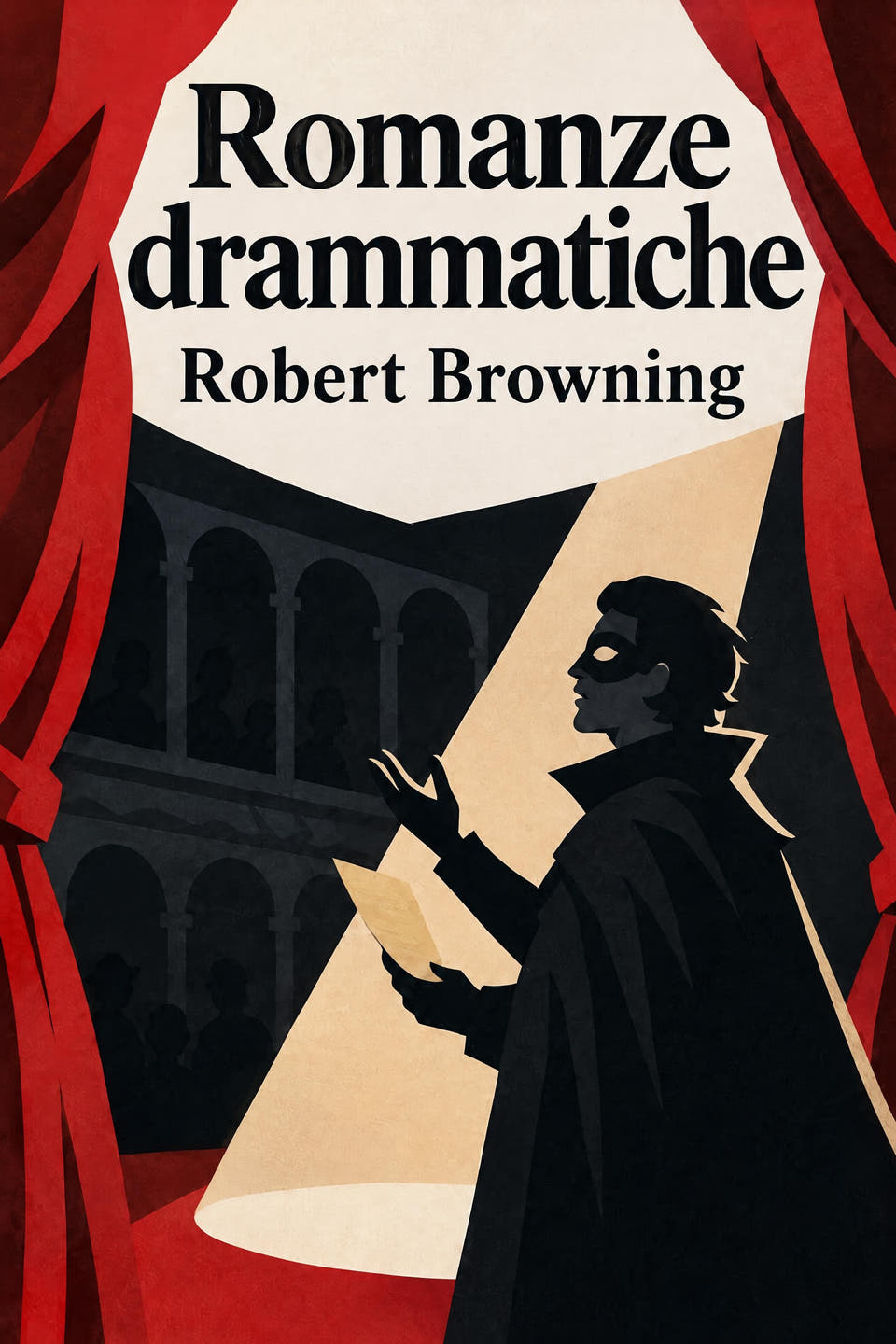 Romanze drammatiche by Robert Browning, the cover