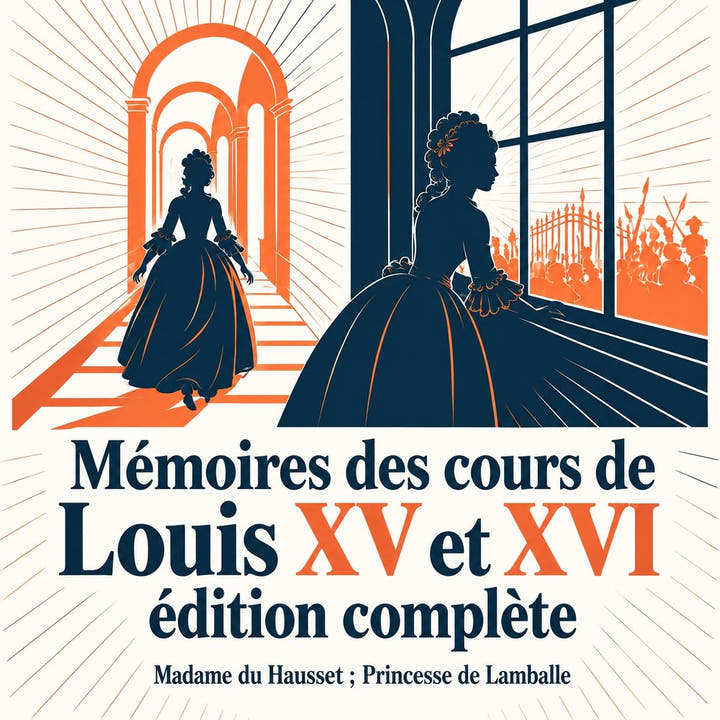 Mémoires des cours de Louis XV et XVI — édition complète, la couverture du livre audio