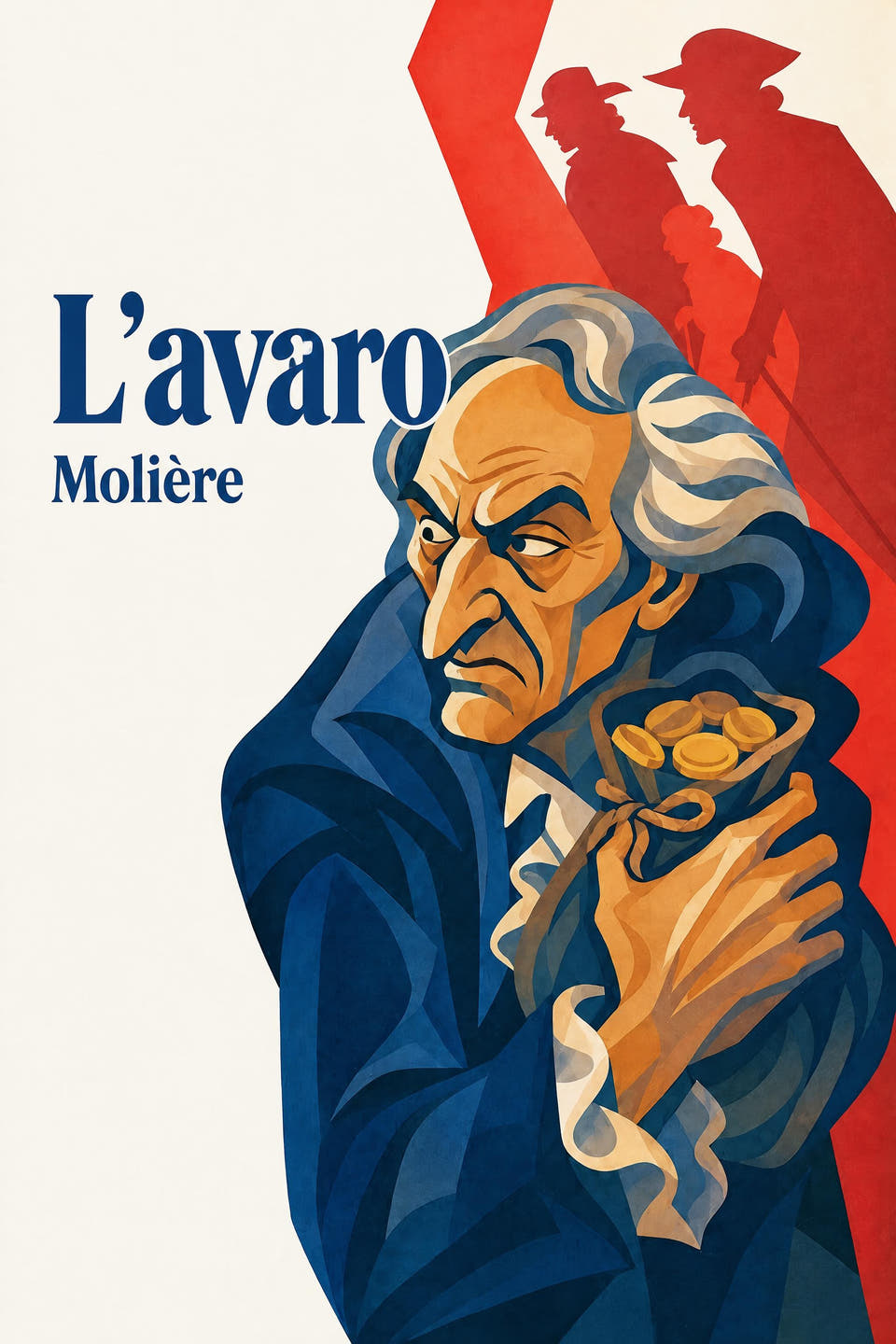 L’avaro by Molière, the cover