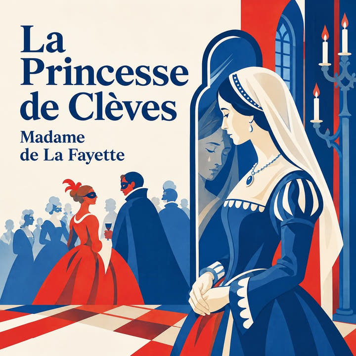 La Princesse de Clèves, the audiobook cover