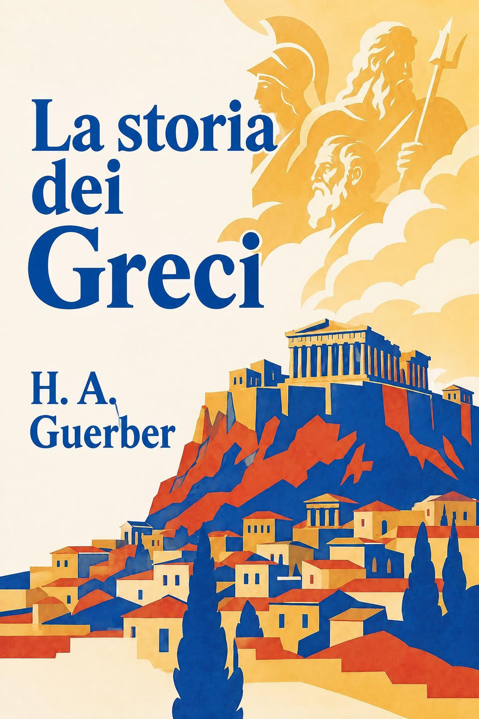 La storia dei Greci by H. A. Guerber, the cover