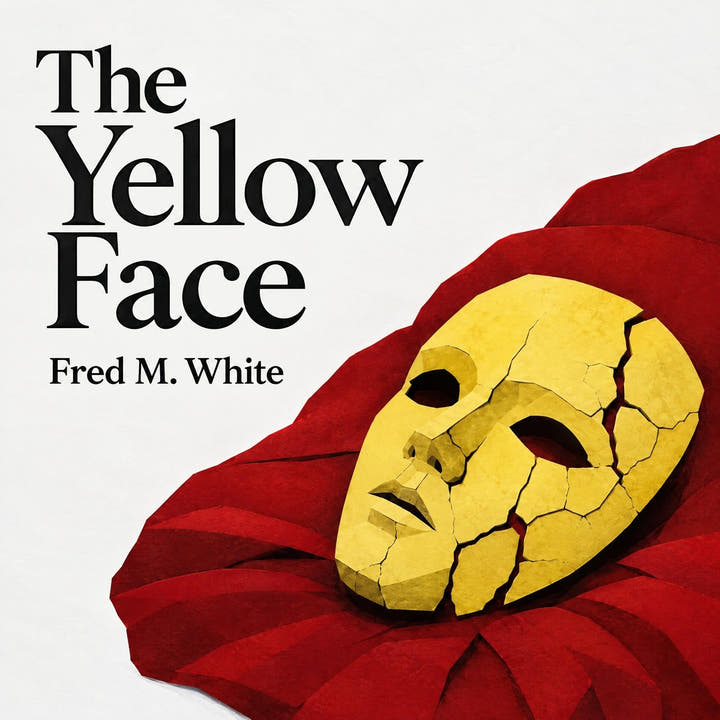 El rostro amarillo, the audiobook cover