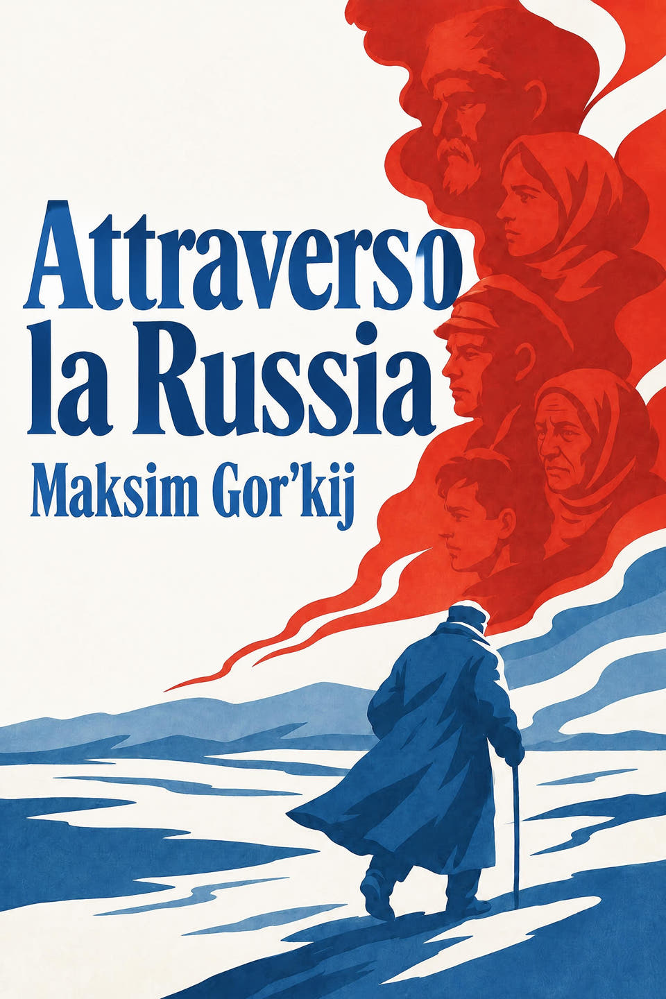Attraverso la Russia by Maksim Gor'kij, the cover