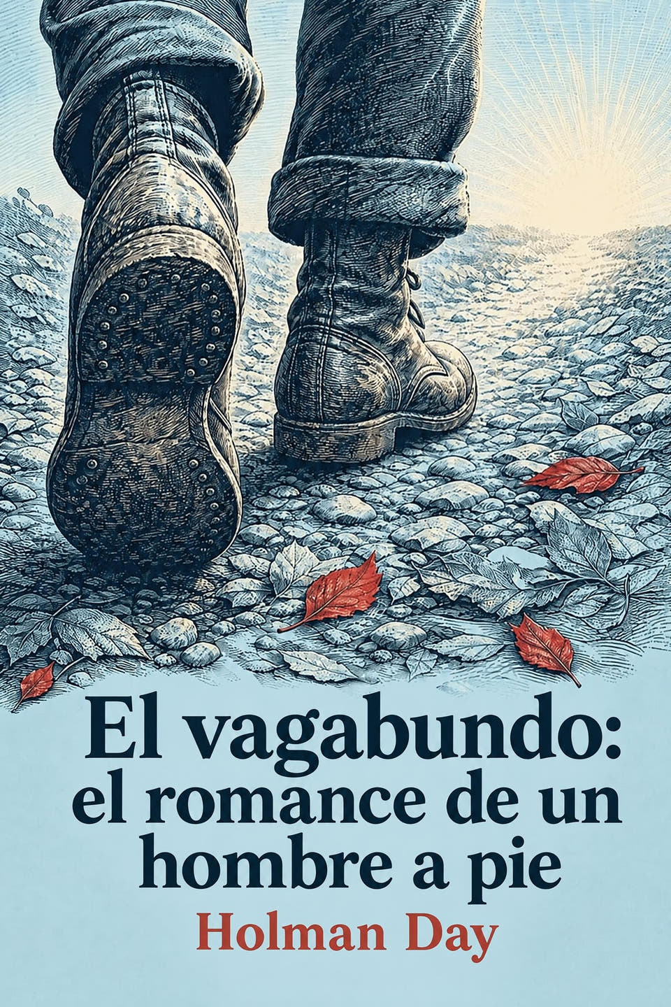 El vagabundo: el romance de un hombre a pie by Holman Day, the cover