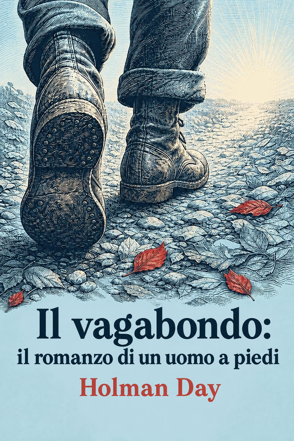 Il vagabondo: il romanzo di un uomo a piedi by Holman Day, the cover
