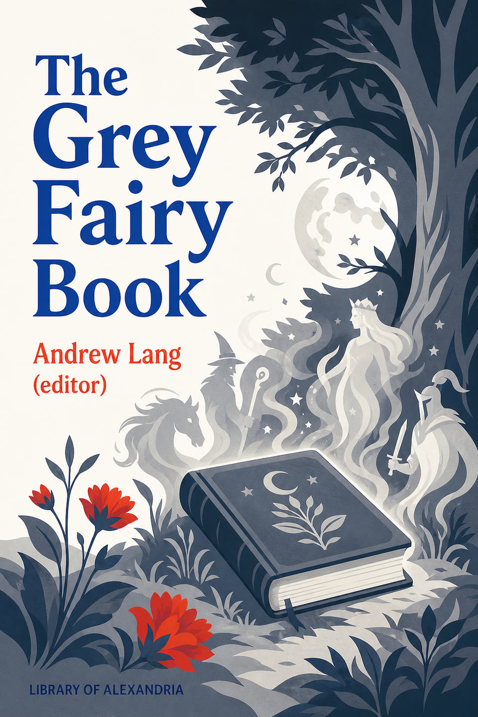 The Grey Fairy Book by Andrew Lang (editor), the cover