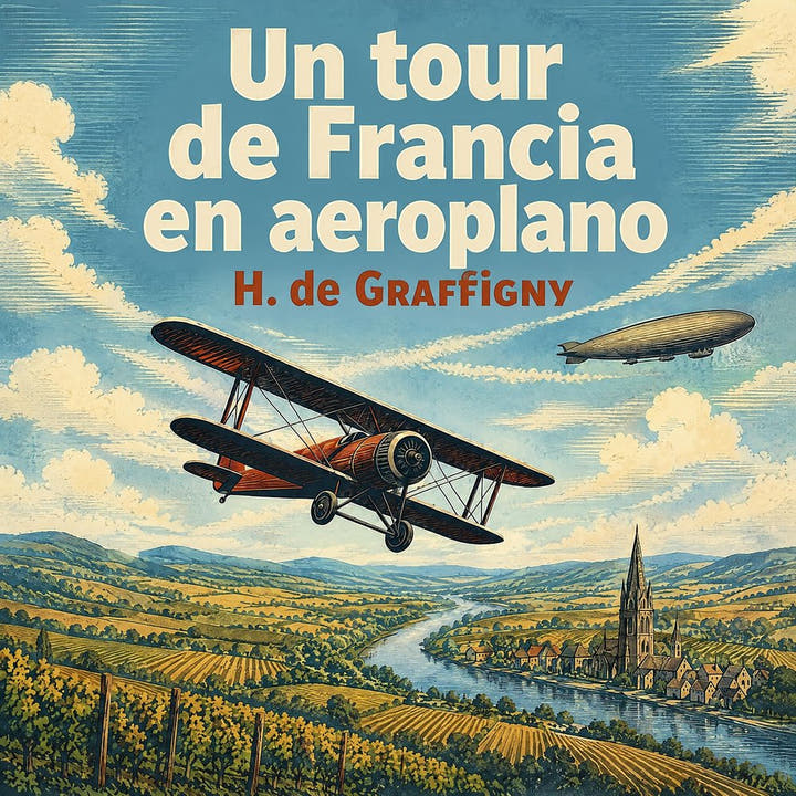 Un tour de Francia en aeroplano, the audiobook cover