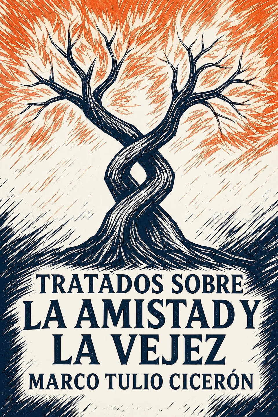 Tratados sobre la amistad y la vejez by Marco Tulio Cicerón, the cover