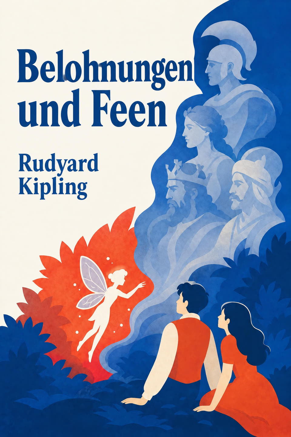 Belohnungen und Feen by Rudyard Kipling, the cover