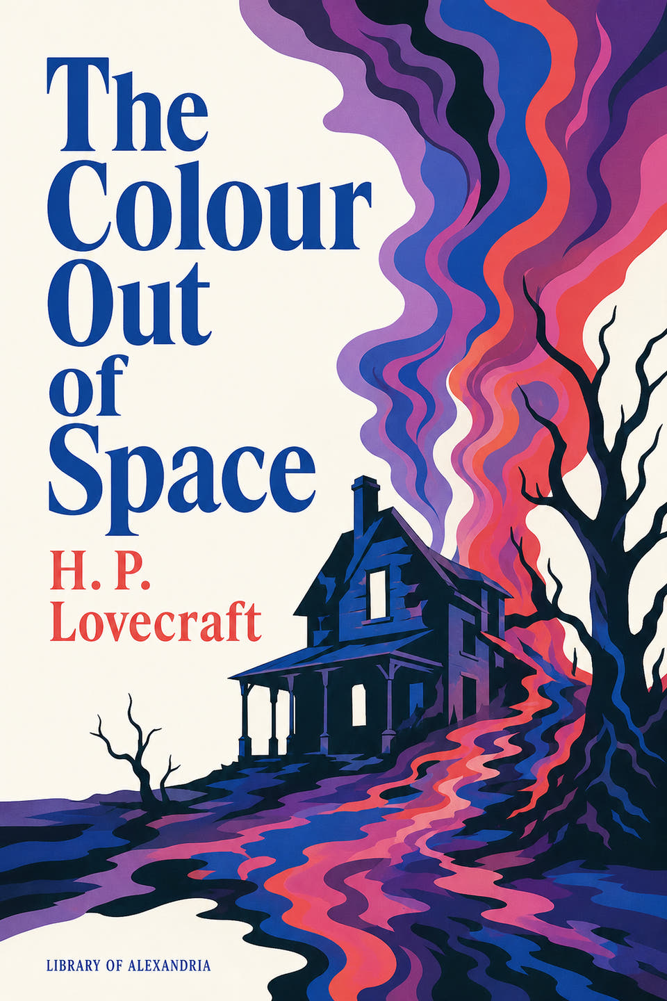 The Colour Out of Space by H. P. Lovecraft, the cover