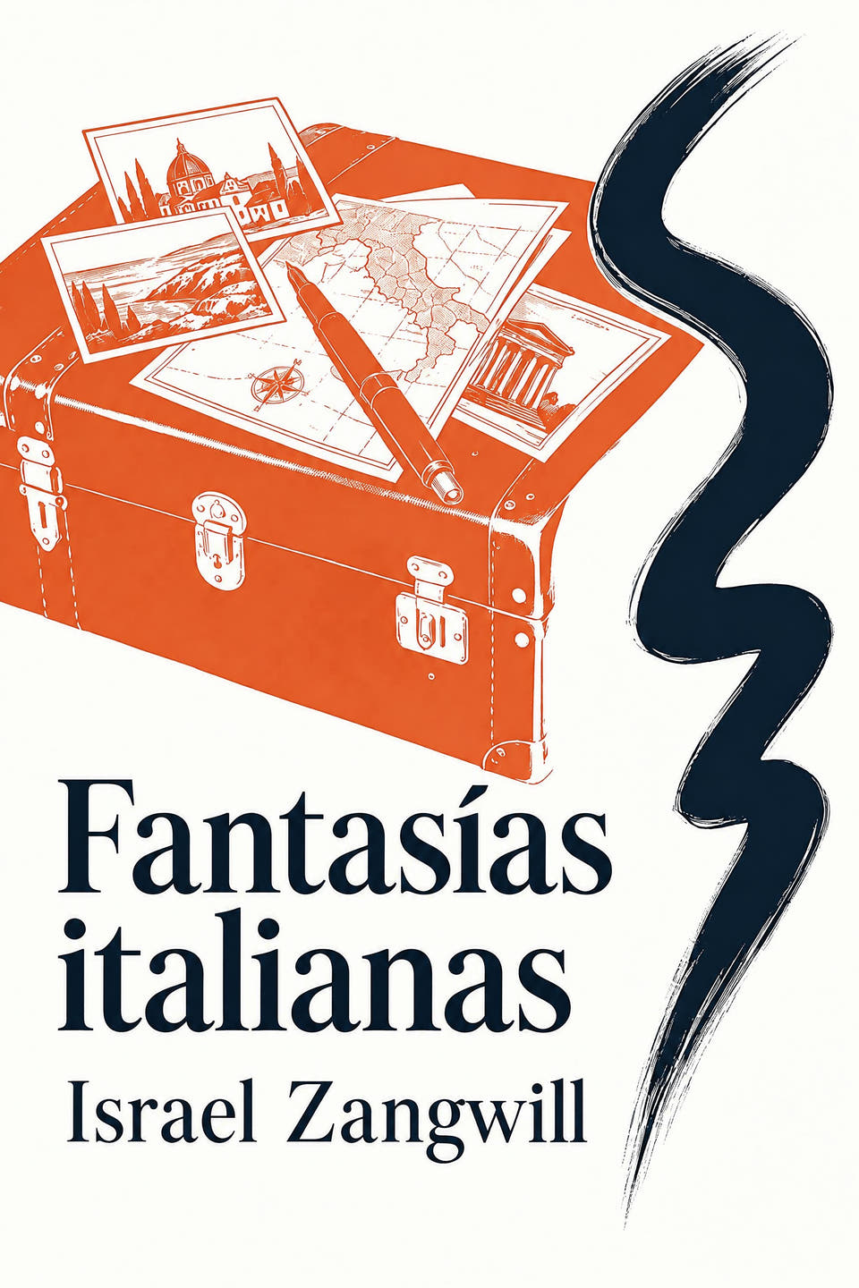 Fantasías italianas by Israel Zangwill, the cover