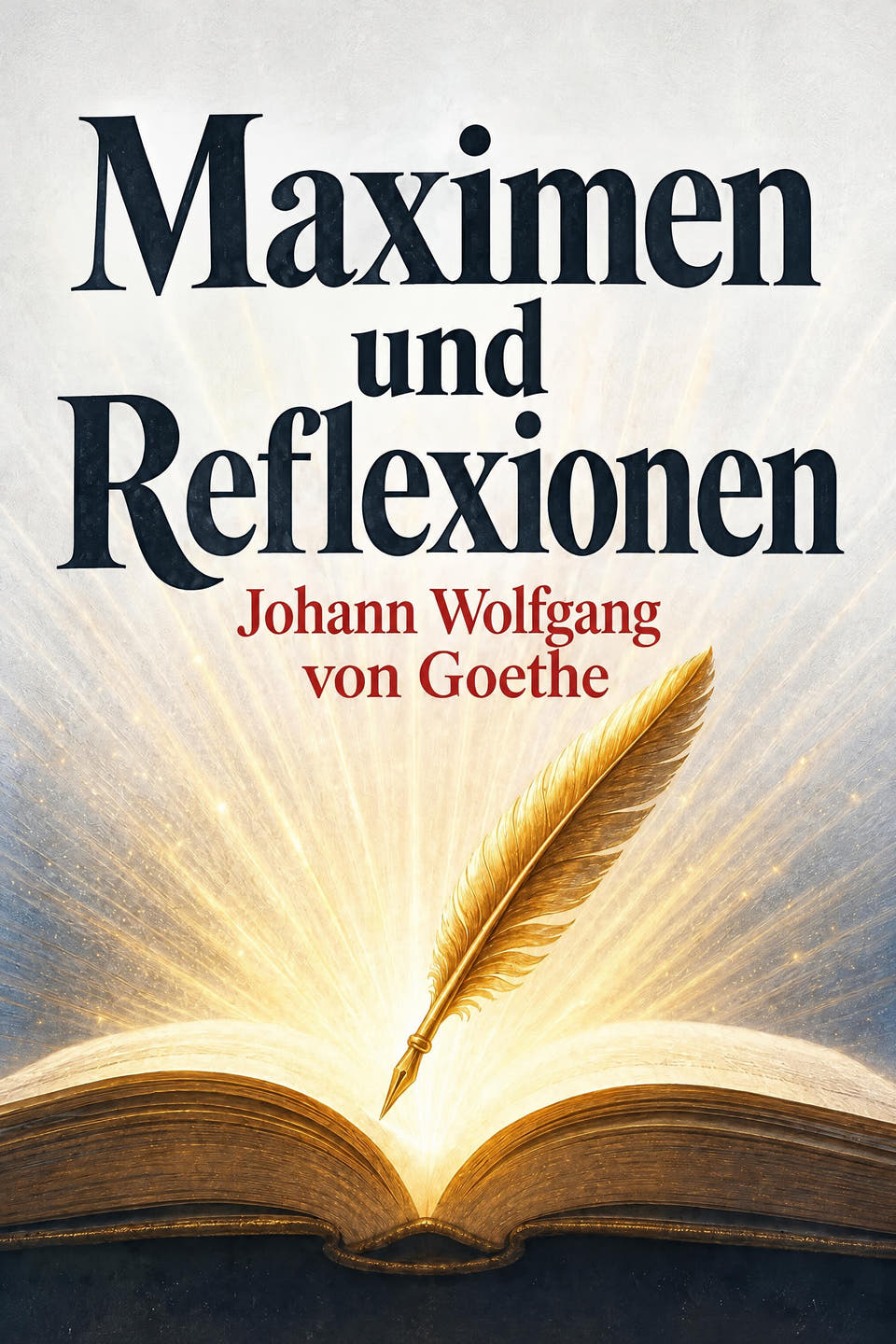Maximen und Reflexionen by Johann Wolfgang von Goethe, the cover