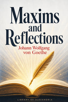 Maxims and Reflections, the cover of this edition