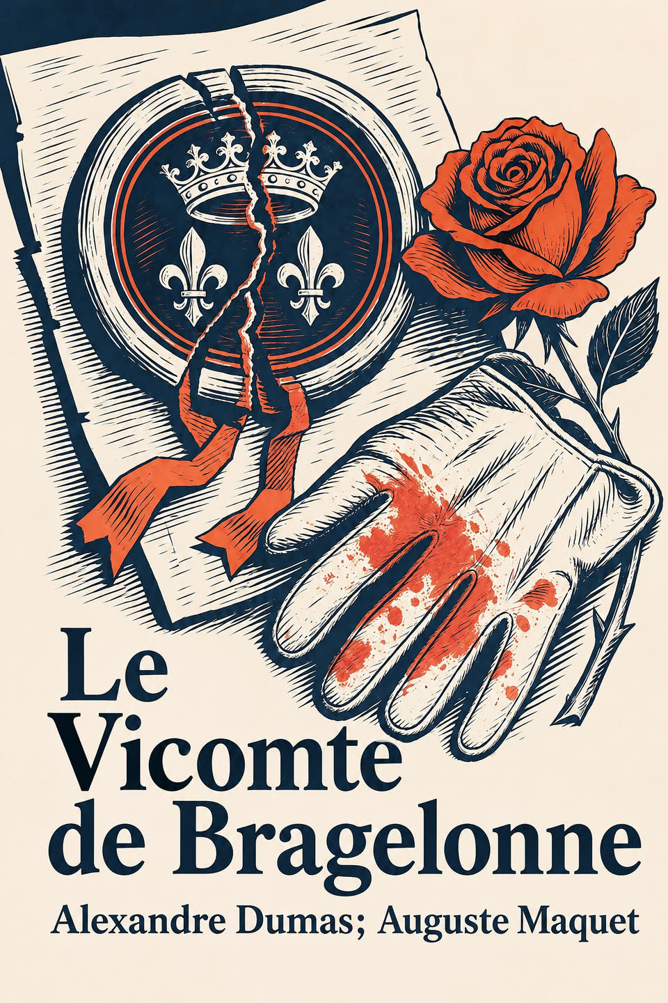 Le Vicomte de Bragelonne by Alexandre Dumas ; Auguste Maquet, the cover