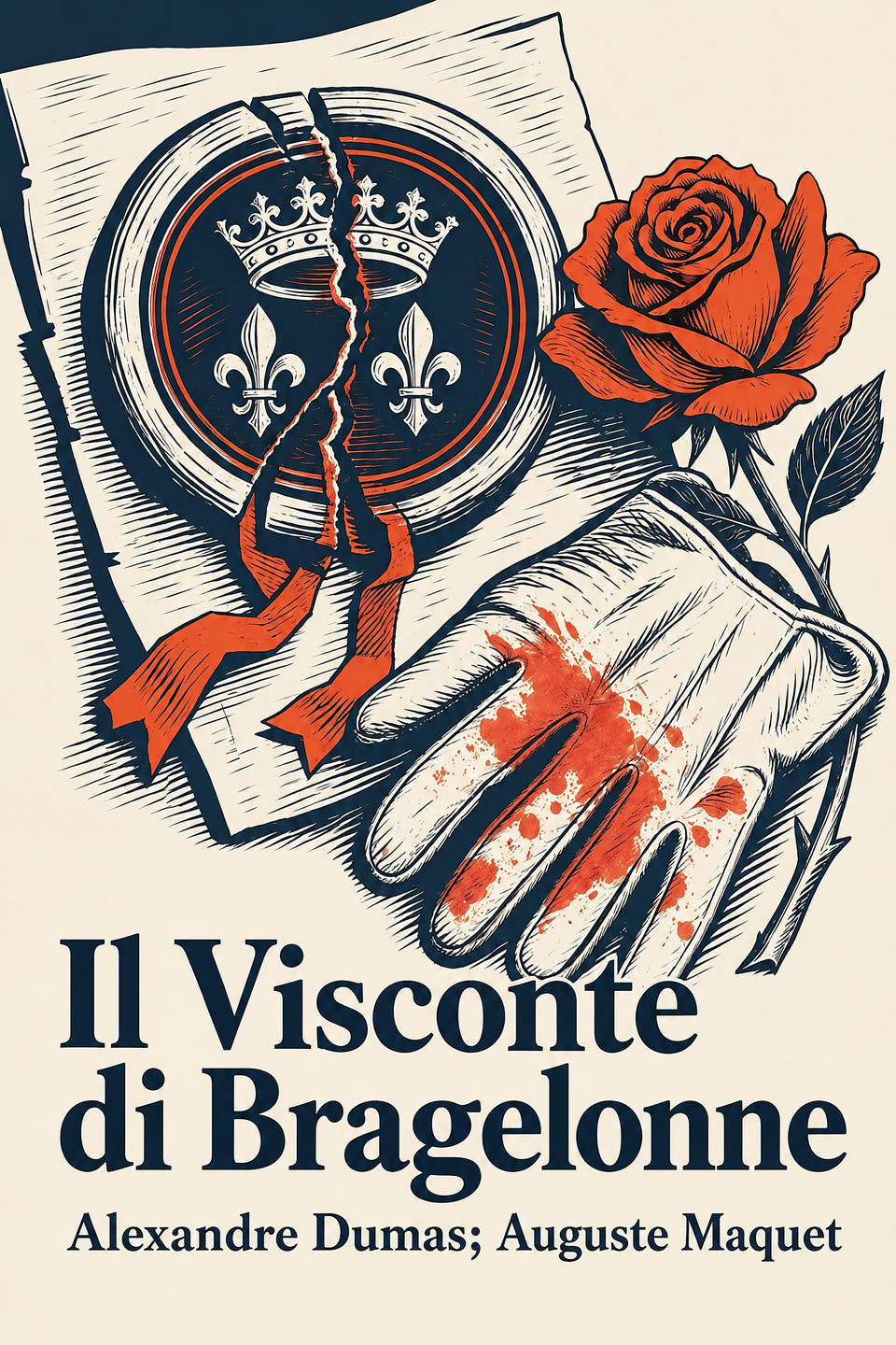 Il Visconte di Bragelonne by Alexandre Dumas; Auguste Maquet, the cover