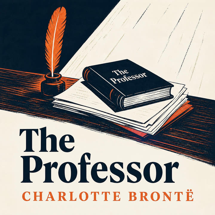 The Professor, the audiobook cover