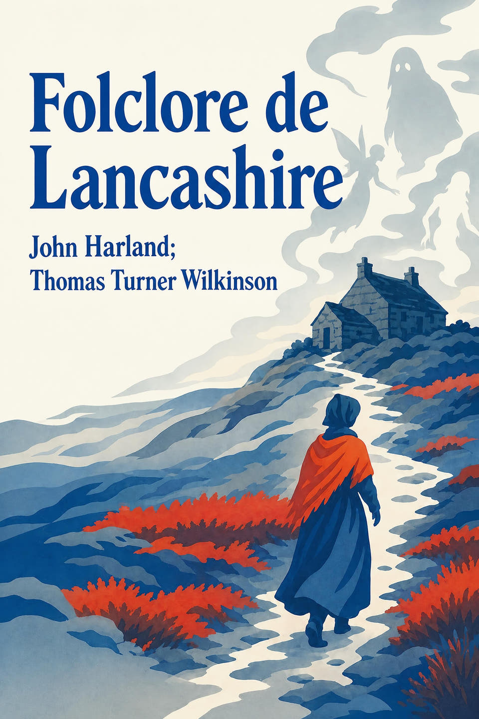 Folclore de Lancashire by John Harland; Thomas Turner Wilkinson, the cover