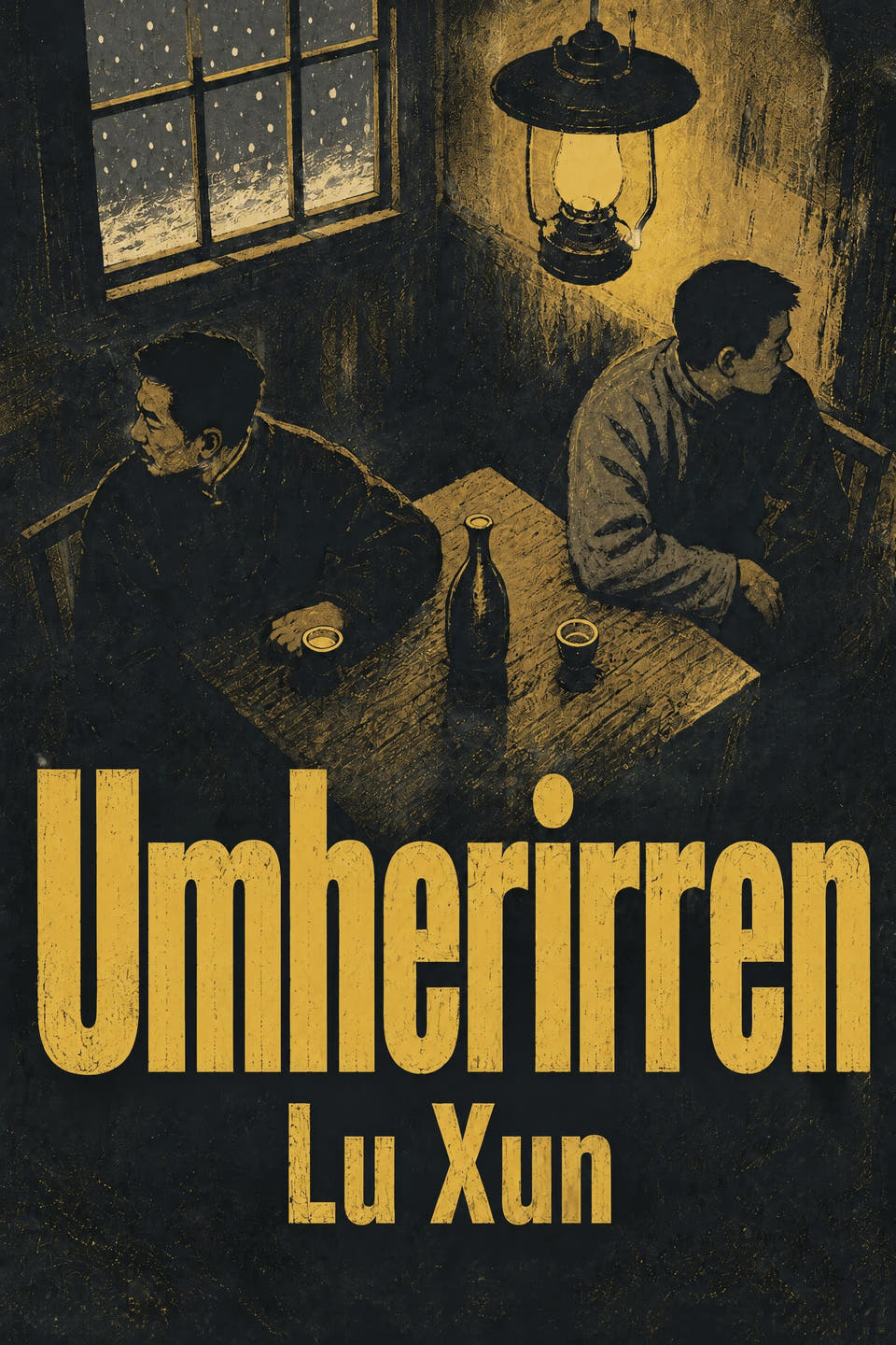 Umherirren by Lu Xun, the cover