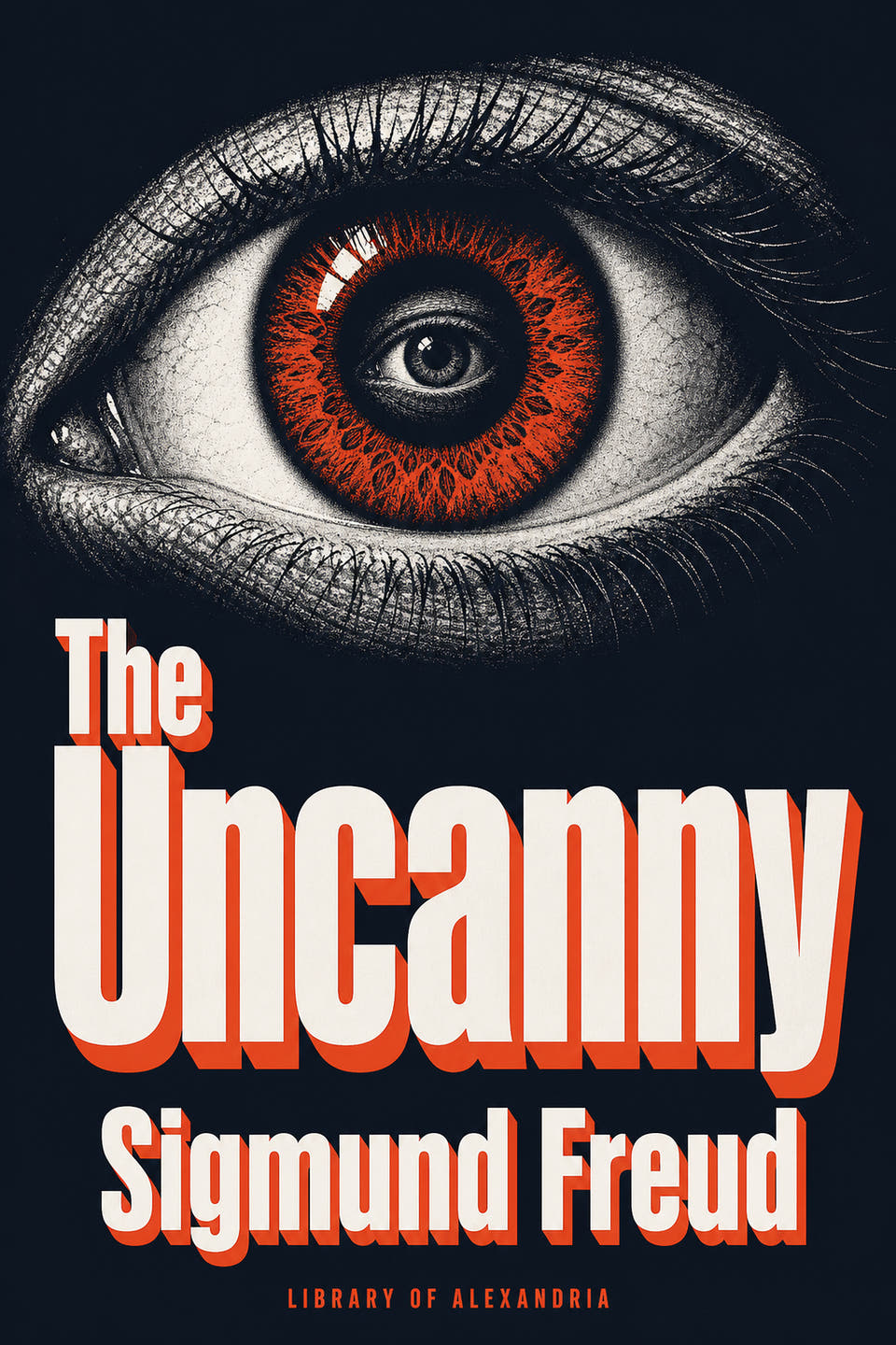 The Uncanny by Sigmund Freud, the cover