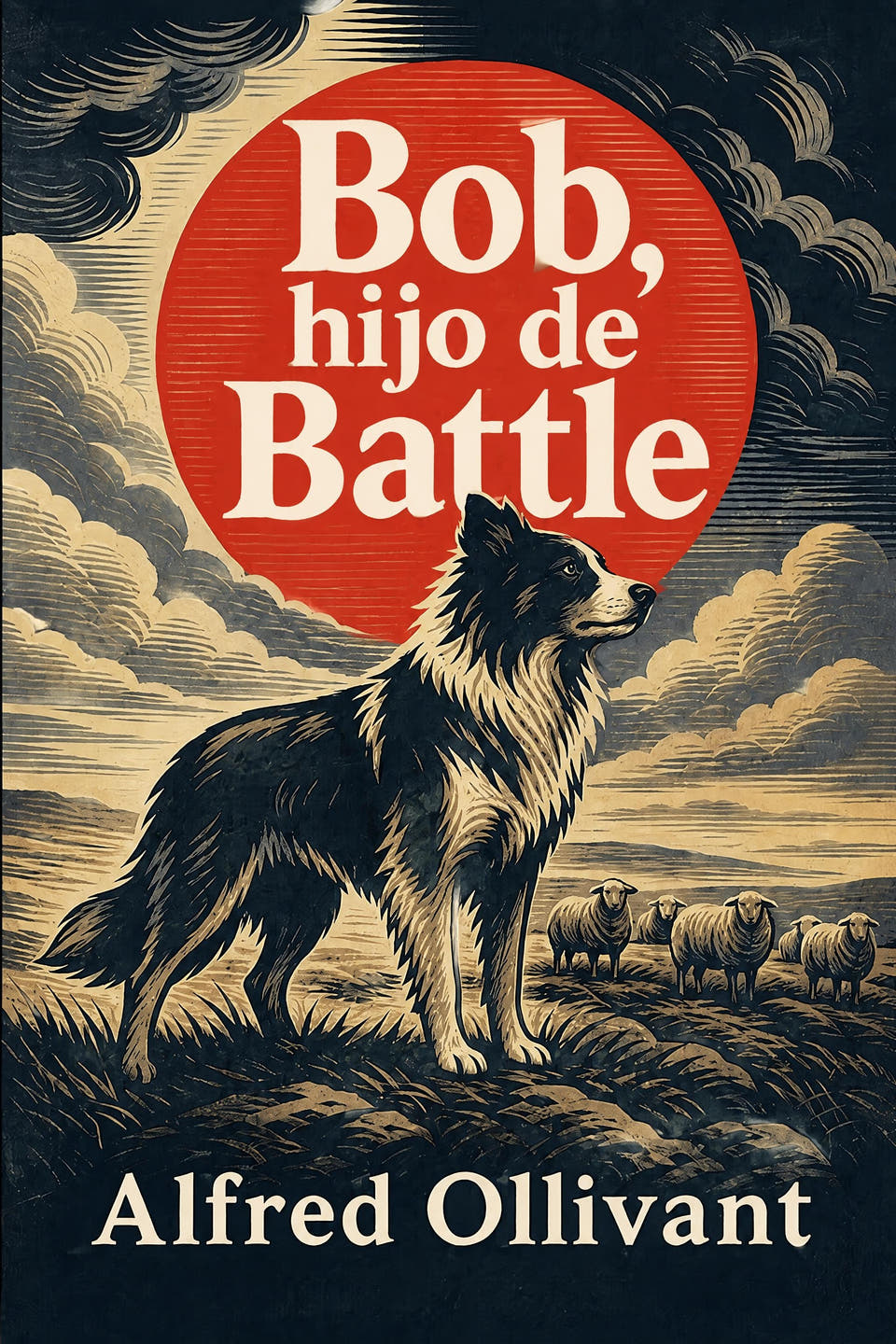 Bob, hijo de Battle by Alfred Ollivant, the cover