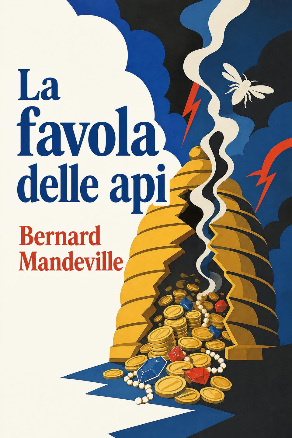 La favola delle api by Bernard Mandeville, the cover