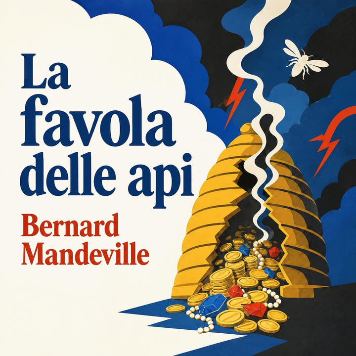 La favola delle api, the audiobook cover
