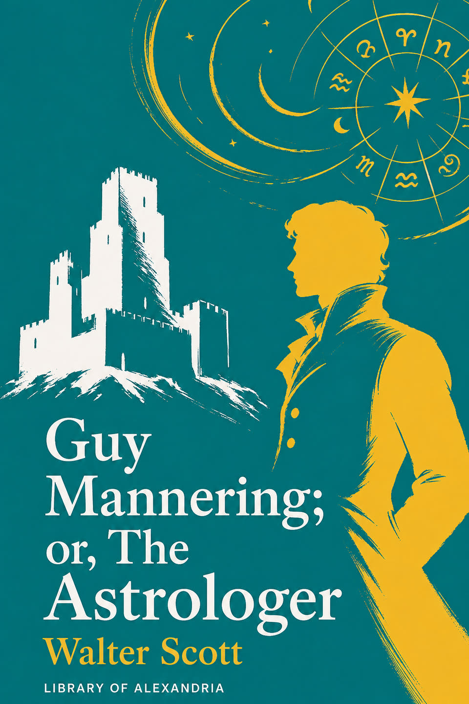 Guy Mannering; or, The Astrologer by Walter Scott, the cover