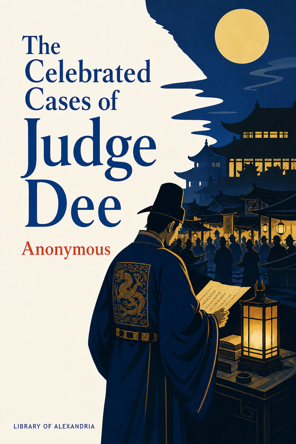Los célebres casos del juez Dee by Anónimo, the cover