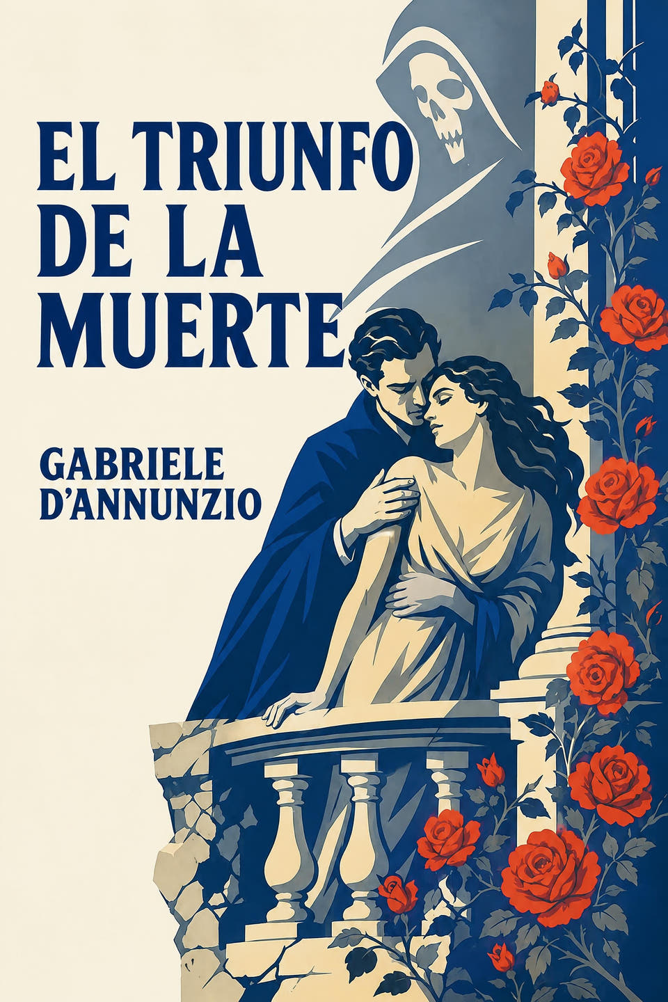 El triunfo de la muerte by Gabriele D'Annunzio, the cover