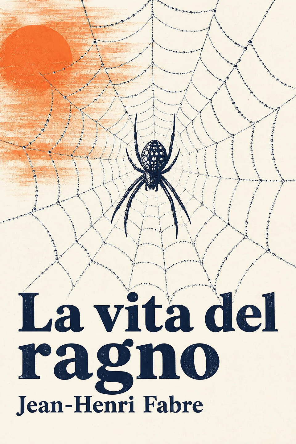 La vita del ragno by Jean-Henri Fabre, the cover