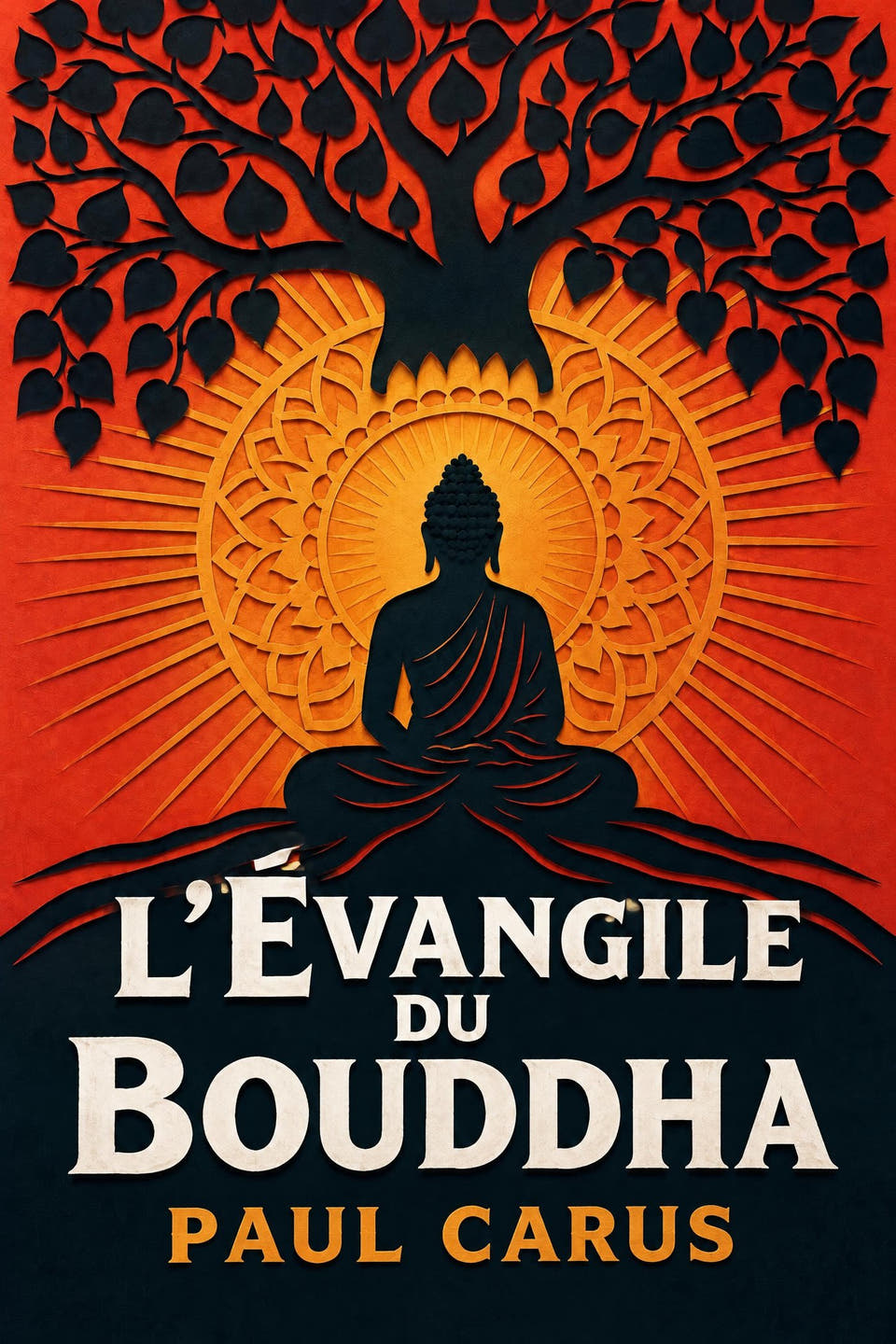 L’Évangile du Bouddha by Paul Carus, the cover