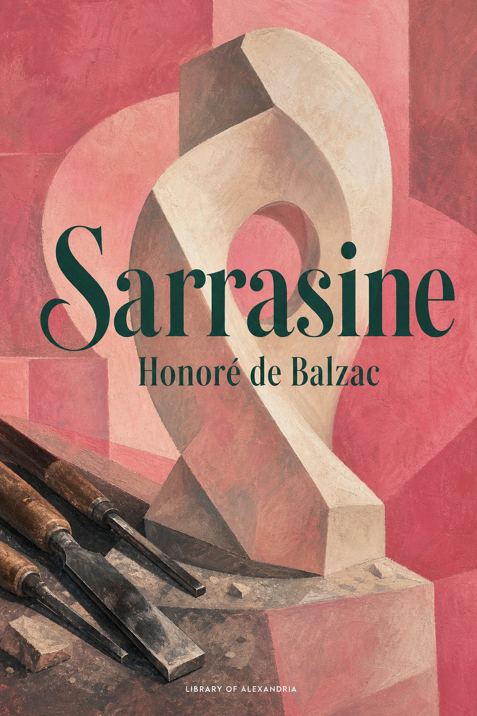 Sarrasine by Honoré de Balzac, the cover
