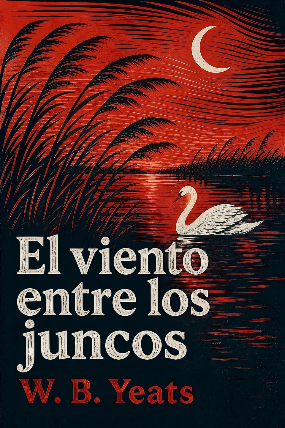 El viento entre los juncos by W. B. Yeats, the cover